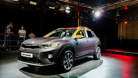 &bdquo;KIA Stonic&ldquo; pristatymo metu