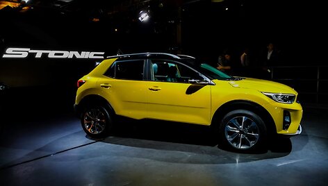 &bdquo;KIA Stonic&ldquo; pristatymo metu
