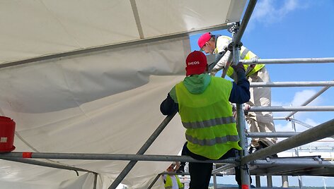Kylantis &bdquo;ENEOS 1006 km lenktynių&ldquo; miestelis
