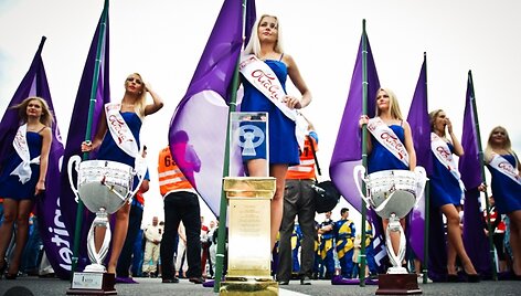 &bdquo;Omnitel 1000 km lenktynių&ldquo; akimirka
