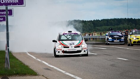 &bdquo;Omnitel 1000 km lenktynių&ldquo; akimirka