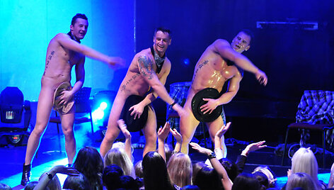 &bdquo;EROTICshowMEN 2011&ldquo; finale &scaron;okėjai nesigėdijo nieko