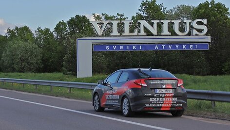 Ekspedicija į Nordkapą: dalyviai fini&scaron;avo Vilniuje