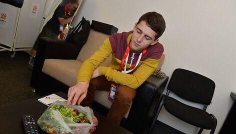 Donatas Montvydas &bdquo;Eurovizijos&ldquo; užkulisiuose