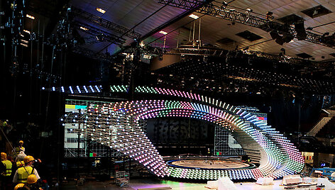 &bdquo;Wiener Stadthalle&ldquo; arena paruo&scaron;ta &bdquo;Eurovizijai&ldquo;