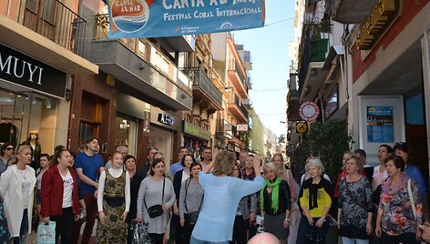 &bdquo;Harmonijos&ldquo; choras festivalyje repetuoja
