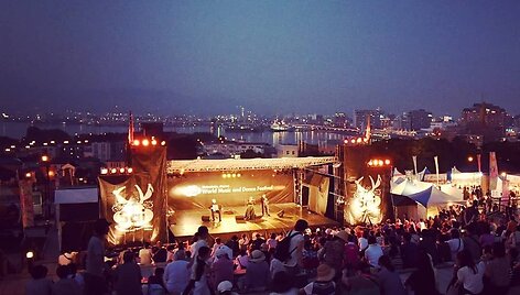 &bdquo;Folk trio&ldquo; pristatė Lietuvą Japonijoje