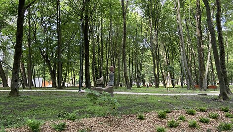 Klaipėdoje atidarytas Skulptūrų parkas