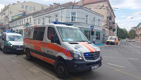 Vilniuje Pylimo gatvėje &ndash; žmogaus kūnas