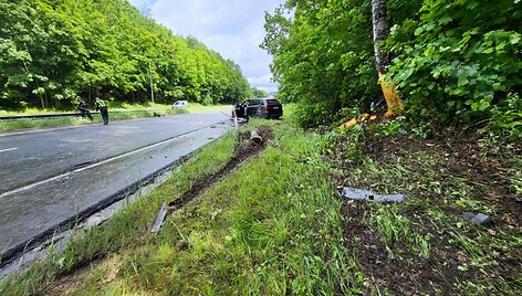 Avarija Vilniaus Savanorių prospekte