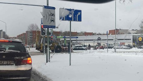 Apsnigta Klaipėda