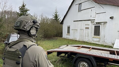 Jungtinės teisėsaugos pajėgos smogė oro balionais gabenamos kontrabandos tinklui