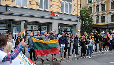&Scaron;e&scaron;tadienį Norvegijos sotinėje Osle vyko EuroPride 2014 eitynės, kuriose dalyvavo ir Lietuvos atstovai.
