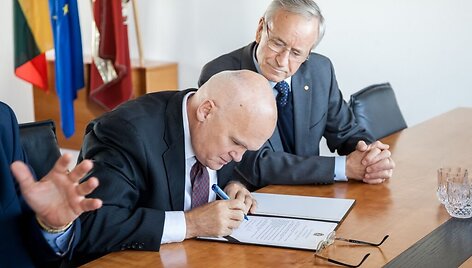 Pasira&scaron;omas ketinimų protokolą įsteigti Mokslo centrą Vilniuje