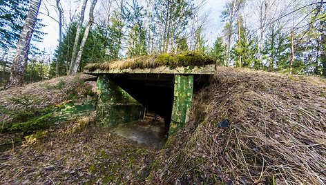 Pabaltijo karinės apygardos vadavietė Žaliojoje girioje