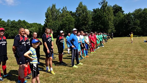 Užventyje įvyko jau 9-asis senjorų futbolo turnyras „Užvenčio taurė“