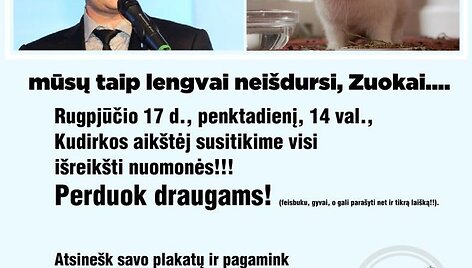 Kvietimas protestuoti