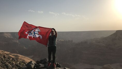Oro balionų fiesta Saudo Arabijoje 