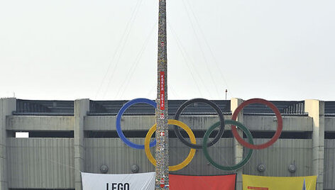 Auk&scaron;čiausias pasaulyje lego kaladėlių bok&scaron;tas Pietų Korėjoje
