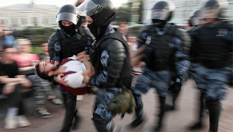 Protestas Maskvoje
