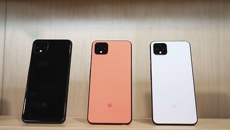 „Google“ pristatė išmanųjį telefoną „Pixel 4“