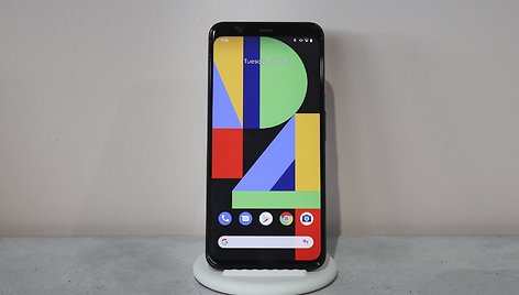 „Google“ pristatė išmanųjį telefoną „Pixel 4“