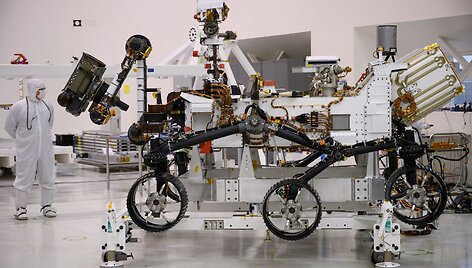Surenkamas marsaeigis &bdquo;Mars 2020&ldquo;