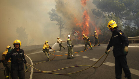 Mi&scaron;ko gaisras Ispanijoje