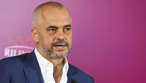 Albanijos socialistų partijos vadovas Edi Rama