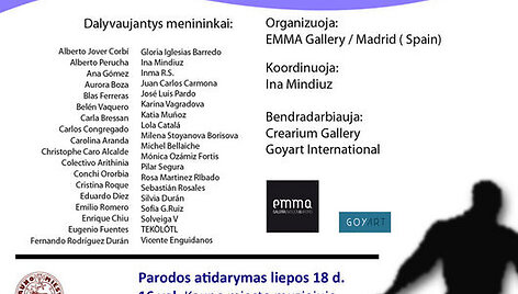 Kauno miesto muziejuje ketvirtadienį atidaroma tarptautinė kolektyvinė &scaron;iuolaikinių Ispanijos menininkų paroda &bdquo;Sėkime žvaigždes&ldquo;