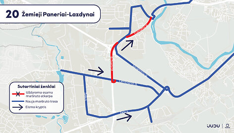 Eismo pakeitimai dėl Gariūnų viaduko griovimo darbų