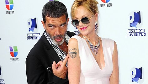 Antonio Banderas ir Melanie Griffith