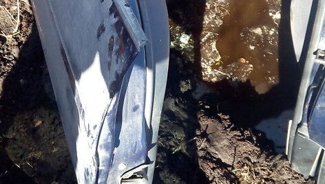 &bdquo;Audi A4&ldquo; avarija ties Kintais, &Scaron;ilutės rajone
