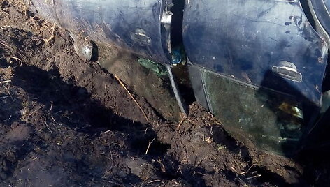 &bdquo;Audi A4&ldquo; avarija ties Kintais, &Scaron;ilutės rajone