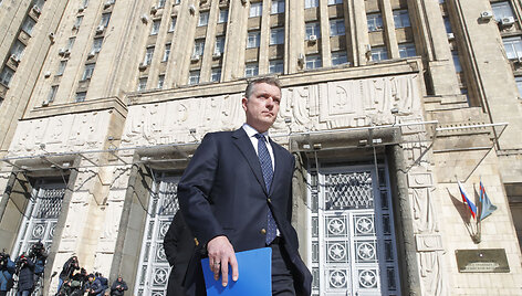 Australijos ambasadorius Peteris Teschas