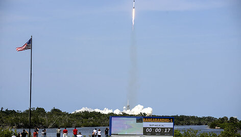 &bdquo;Falcon 9&ldquo; raketos paleidimas