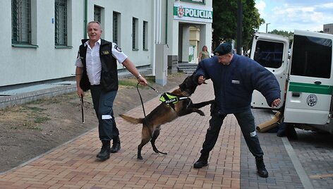 Alytaus policija paminėjo miesto gimtadienį
