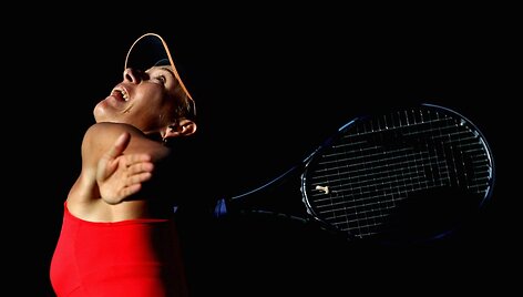 Marija &Scaron;arapova a&scaron;tunfinalyje susitiks su kita Rusijos tenisininke Jekaterina Makarova