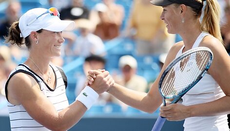Samantha Stosur ir Marija &Scaron;arapova