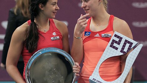 Marion Bartoli ir Angelique Kerber