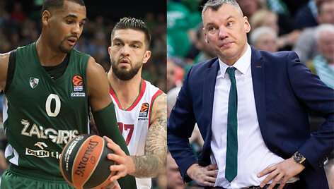 Brandonas Daviesas ir &Scaron;arūnas Jasikevičius