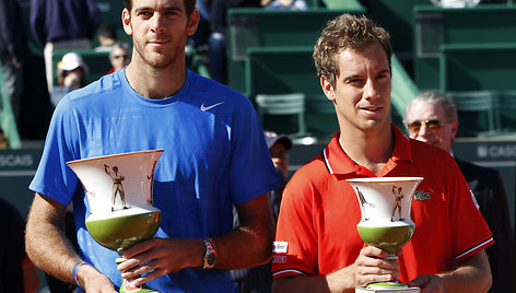 Juanas Martinas del Potro ir Richardas Gasquet