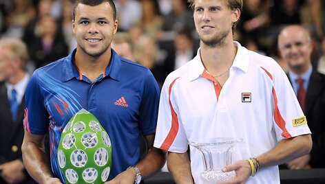 Jo-Wilfriedas Tsonga ir Andreasas Seppi