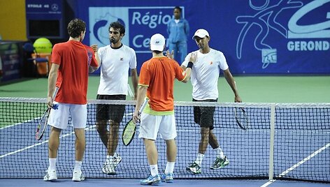 Ernestas Gulbis ir Ričardas Berankis