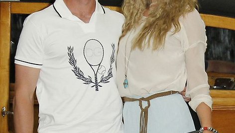Sergėjus Bubka jaunesnysis ir Viktorija Azareka