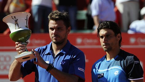 Stanislas Wawrinka ir Davidas Ferreras