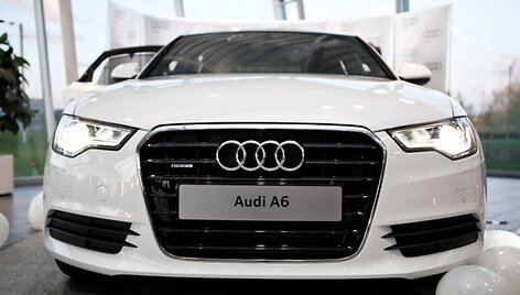 &bdquo;Audi A6&ldquo; debiutas Kaune