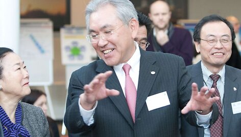 "Hitachi" viceprezidentas Masaharu Hanyu