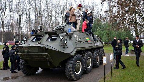 Generolo Povilo Plechavičiaus kadetų mokykloje surengtos atvirų durų dienos 