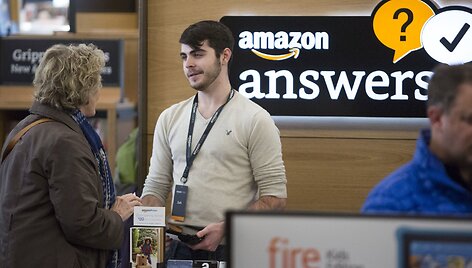&bdquo;Amazon&ldquo; atidarė pirmąjį knygyną